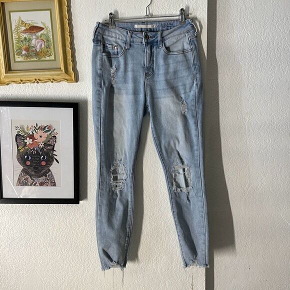!IT Jeans Size 4 Helena High rise skinny jeans Light wash - Picture 1 of 6